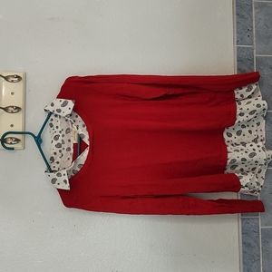 Size XL layered sweater